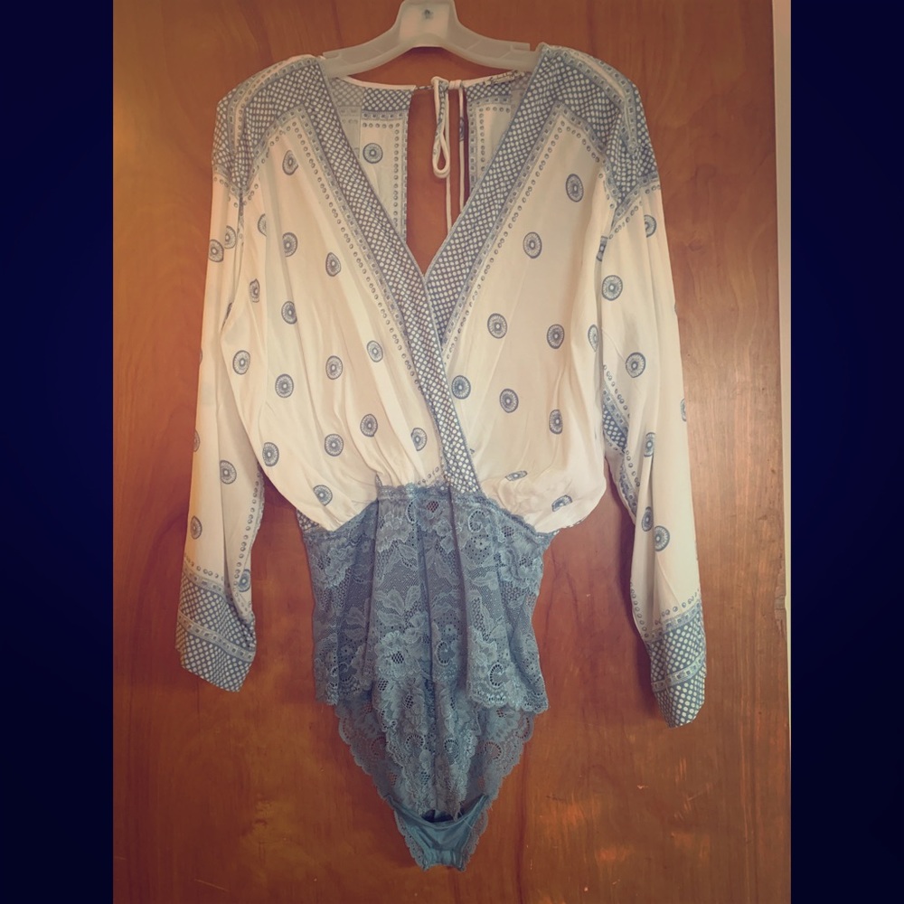 Free people bodysuit size small